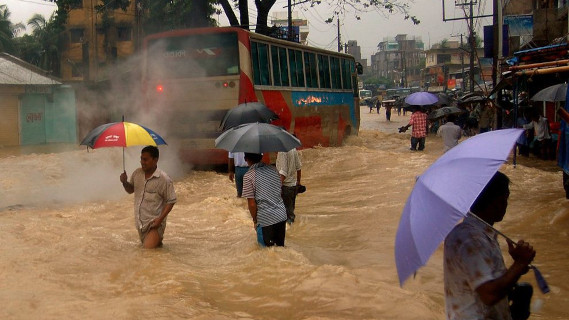 rainfalls and floods